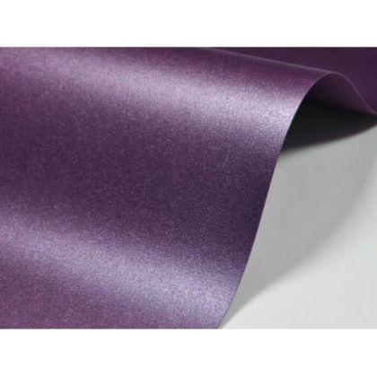 Картон перла N91, 250гр, 25л, Виолет сатен