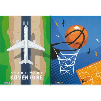 Тетрадка A5 Meteksan 100л