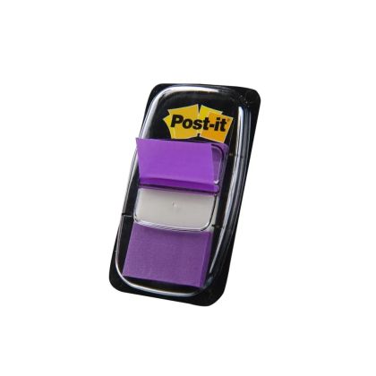 Лепящи индекси 3M Post-it Index 680, лилав