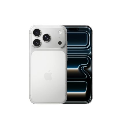Смартфон Apple iPhone 17 Pro, 256 GB, 12 GB RAM, 48 MP камера, 18 MP предна камера, 4200 mAh, 6.3'', сребрист