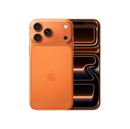 Смартфон Apple iPhone 17 Pro Max, 512 GB, 12 GB RAM, 48 MP камера, 5000 mAh, 6.9'', оранжев