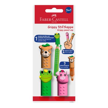 Faber-Castell Капачка за молив Grippy, комплект Friend