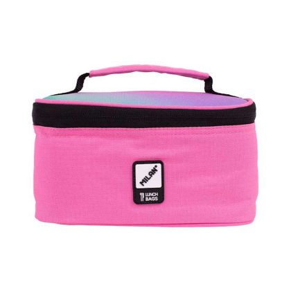 Milan Sunset Чанта с Кутия за Храна Розова