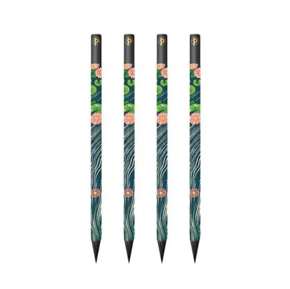 Paperblanks Молив Lotus River, HB, 4 броя