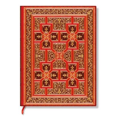 Paperblanks Тефтер War of the roses, Grande, широки редове, твърда корица, 64 листа