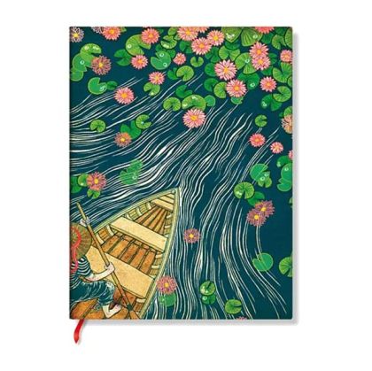 Paperblanks Тефтер Lotus River, Ultra, мека корица, 88 листа
