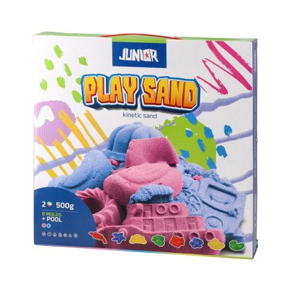 Комплект кинетичен пясък Junior Play Sand, животни, 500 g
