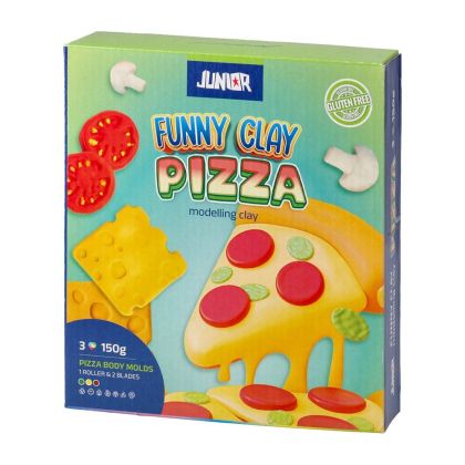 Комплект за моделиране Junior Funny Clay, пица