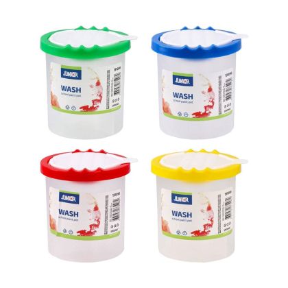 Чаша за рисуване Junior Wash, L, 10 cm, асорти, 1 брой