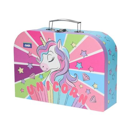 Чанта за принадлежности Junior Maleta, с дръжка, еднорог