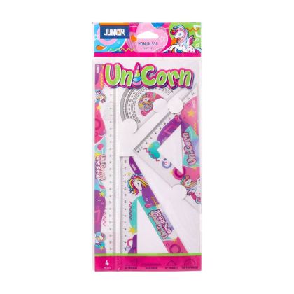 Чертожен комплект Junior Honun 30, еднорог, 30 cm, 4части