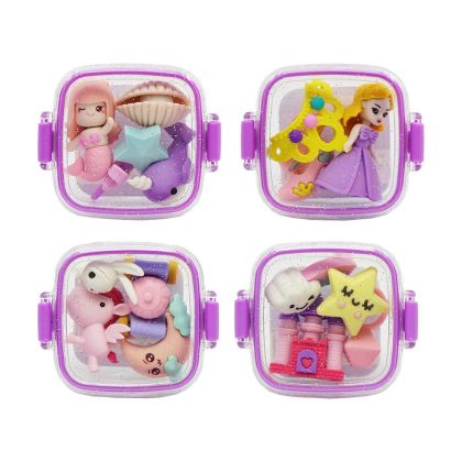 Гуми за молив Sazio Pixi Box, принцеси, в кутийка, асорти, 1 брой