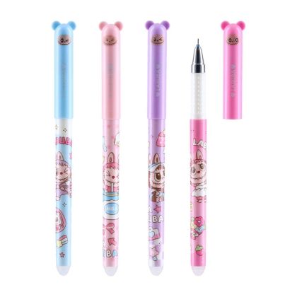 Химикалка Statovac Buburase, Лабубу, изтриваема, 0.38 mm, асорти, 1 брой