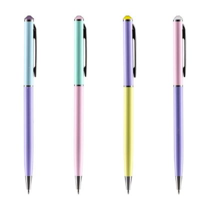 Химикалка Sazio Elegant, с камъче, 1.0 mm, асорти, 1 брой