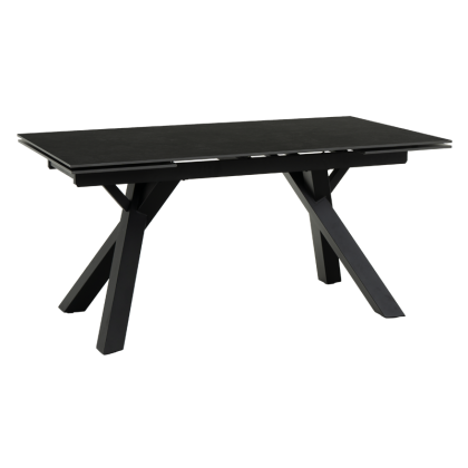 Разтегателна трапезна маса OPOLE - тъмносива