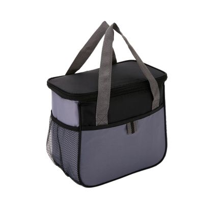 Хладилна чанта, с дръжки, полиестер 210D, 5.7 L, черна