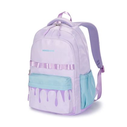 Раница Kingsons Flow, ученическа, лилава