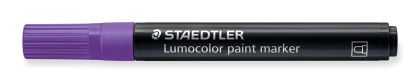 Акрилен маркер Staedtler Lumocolor 349, виолетов 6