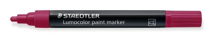 Маркер Staedtler Lumocolor Paint 349, акрилен, СВЧЕРВЕН
