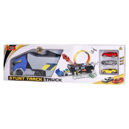 Комплект камион с коли и ремарке Ozzo