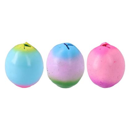 Антистрес яйце Ozzo, еднорог, меко, асорти, 1 брой