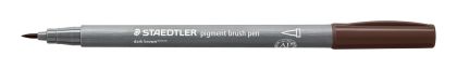 Флумастер Staedtler Pigment Brush 371, ТЪМНО КАФЯВ