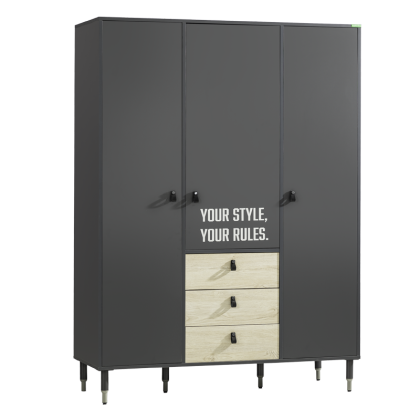 Трикрилен гардероб MOTTO