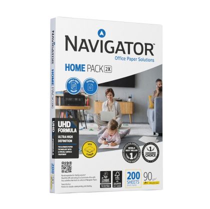 Navigator Копирна хартия Expression Home Pack, А4, 90 g/m2, 200 листа