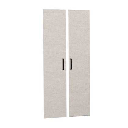 Комплект от 2 броя дървени врати за гардероб COSMOS