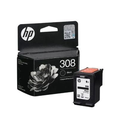 Оригинален патрон HP 7FP21UE, No308, 160 страници/5%, Black