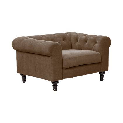 Кресло CHESTER - кафяво