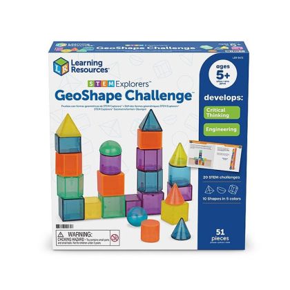 Learning Resources Комплект 3D геометрични фигури