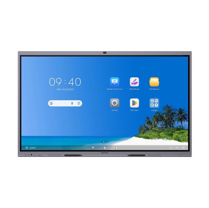 Интерактивен дисплей Hikvision DS-D5B65RB/FP, 65'', NFC, EDLA, с камера, DLED, 450 cd/m2, 60 Hz