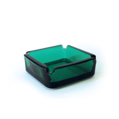 Пепелник Solid, стъклен, квадратен, 6 броя