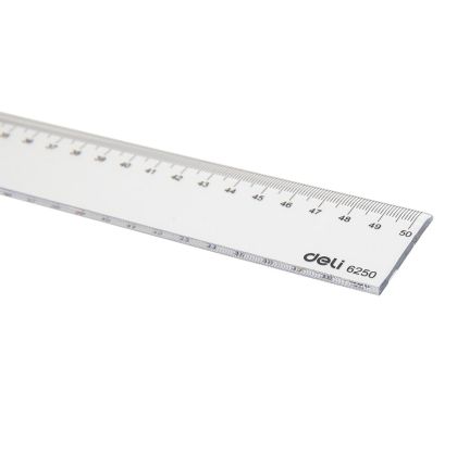 Линия Deli Essential 50см, Прозрачна