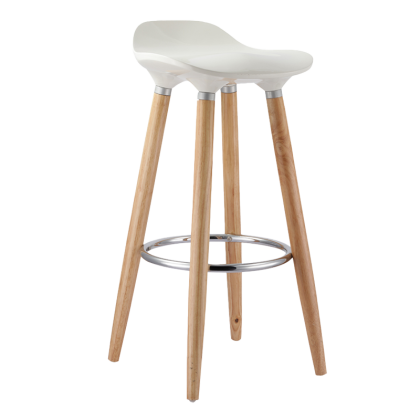 Бар стол LARSA - бял