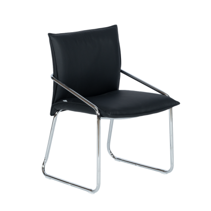 Посетителски стол Carmen 1144 - черен