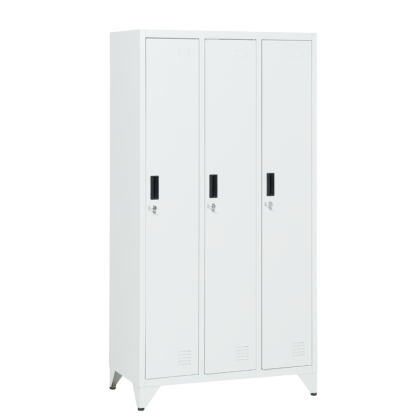 Метален шкаф Carmen CR-1295 J - сив