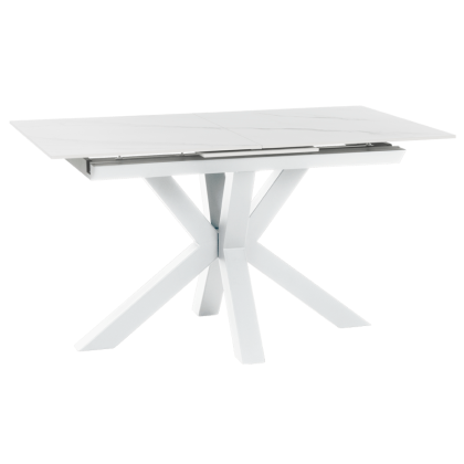 Разтегателна трапезна маса STARGARD - бял 02
