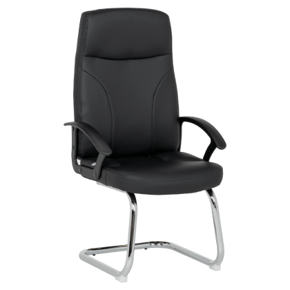 Посетителски стол 7101 - черен