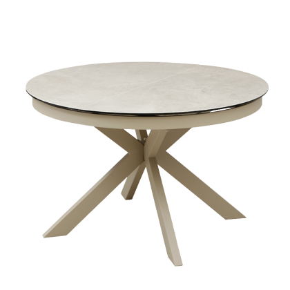 Разтегателна трапезна маса GABIN - пясъчно