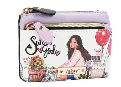 Портмоне Nikky 12.7х9.5х1.9cm, SWEET GIRL