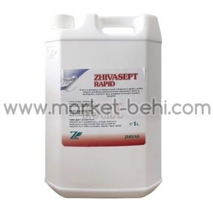 Дезинфектант за повърхности Zhivasept Rapid 5 L