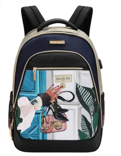 Раница Nicole Lee, 32x41x15 cm, EMOTION