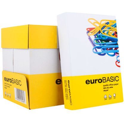 Хартия EuroBasic каш. А4 500 л. 80 g/m2