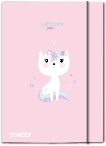 Папка с ластик Street Lovely Tale A4, 1 cm