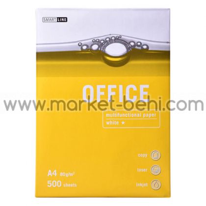 Хартия Smart Line Office AA4 500 л. 80 g/m2