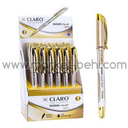 Химикалка Claro Sigma Plus Gold 1.0 mm