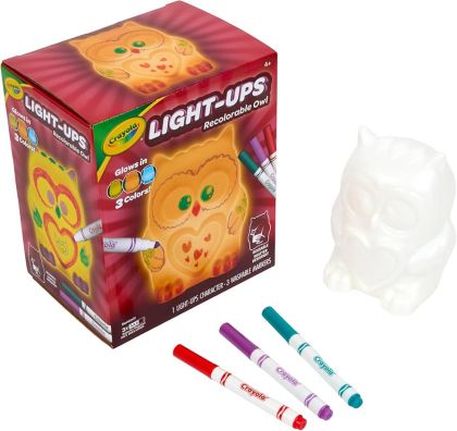 Светеща фигура Crayola сова