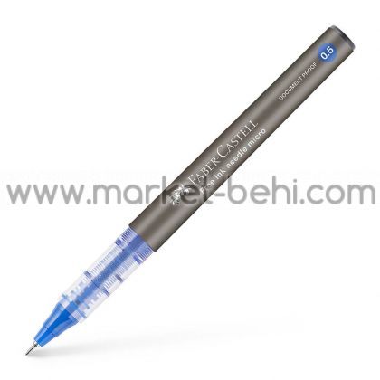 Ролер Faber-Castell Free Ink Needle 0.5mm Син